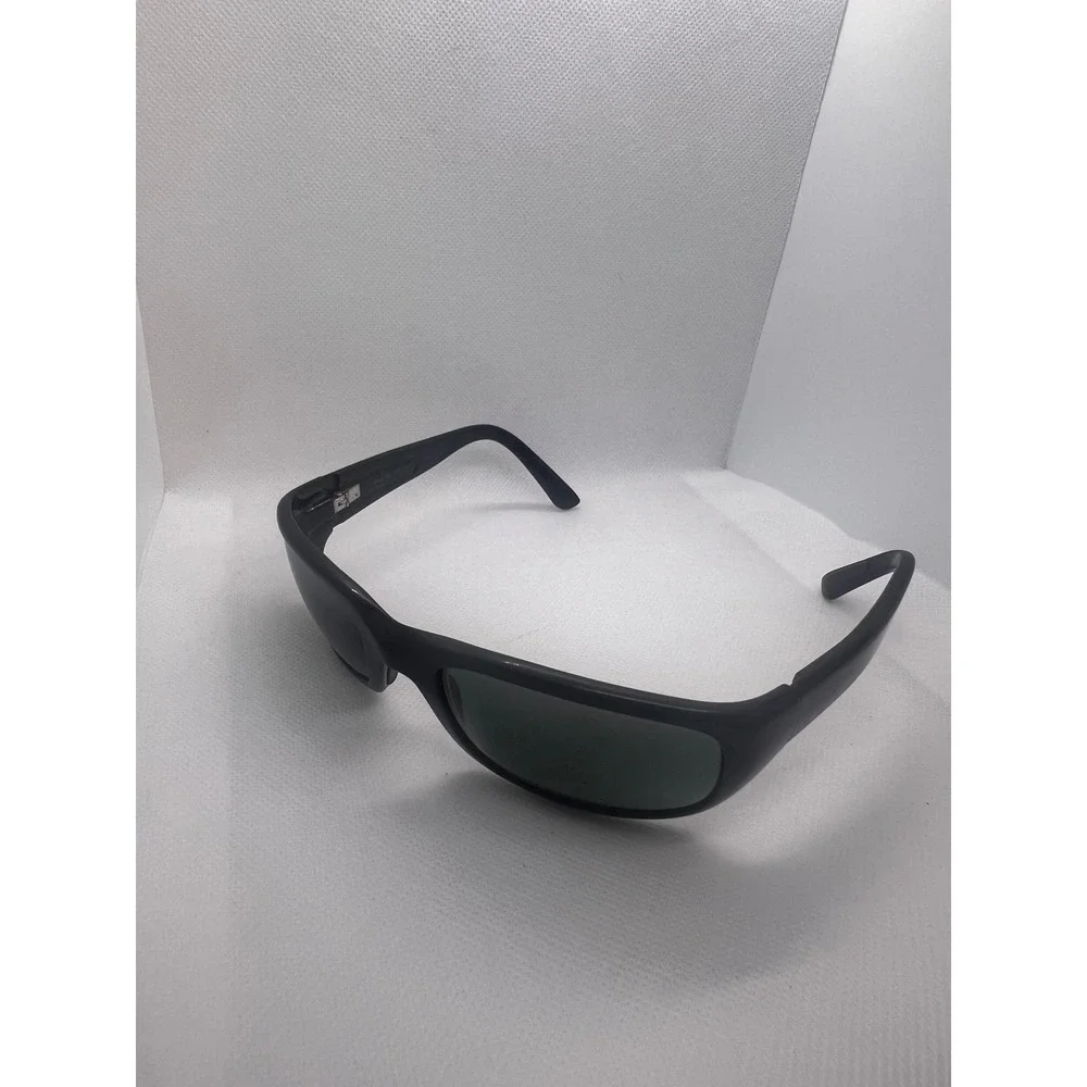 Maui Jim Stingray Sunglasses Black Wrap Lens MJ 103 57 17 139‎
